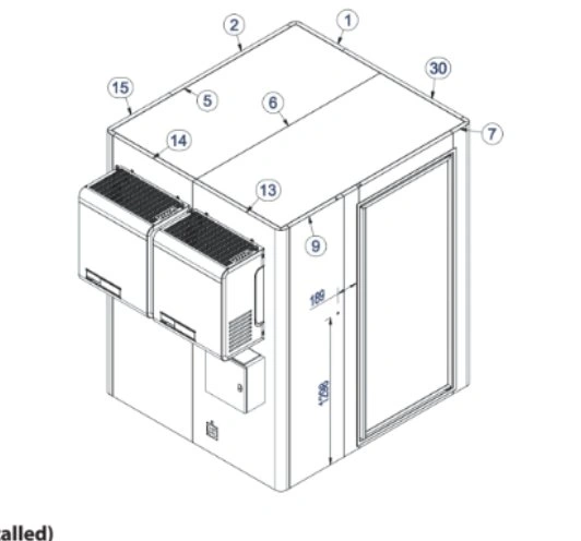 NEO Luna DUO technical drawing